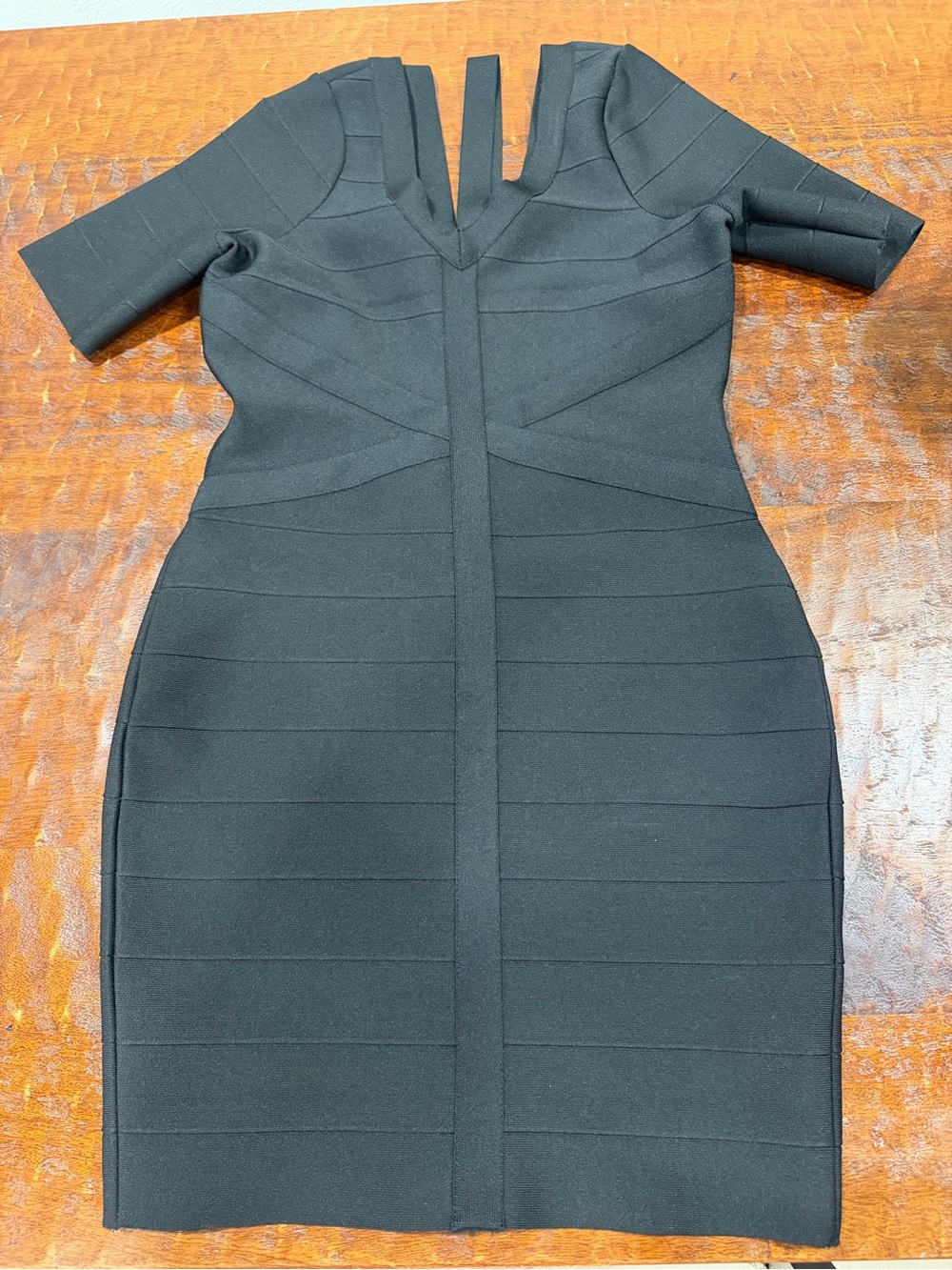 Black Bandage Bodycon Dress - Venus